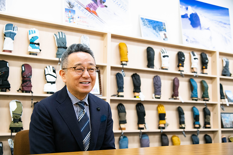 板野社長へのインタビュー